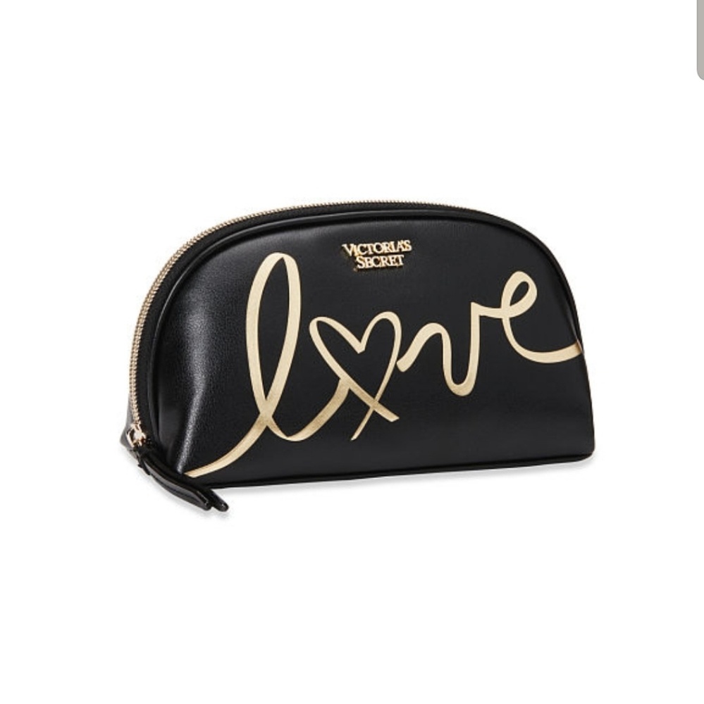 NWT VICTORIA SECRET'S LOVE BEAUTY BAG